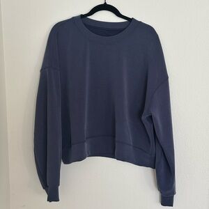 Lululemon Perfectly Oversized Crop Crew - softstreme